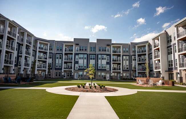 State-of-the-art exterior property amenities including resort-style pool, bocce ball court, pickleball court and much more at Fireside at Waukee, in Waukee, IA