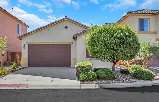 Single story in gated community