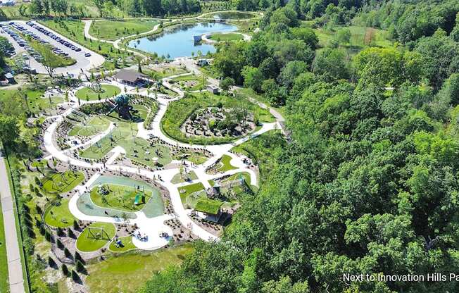 Located right next to Innovation Hills Park