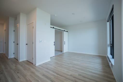 Studio Living Room at Two Points Crossing, Madison, WI