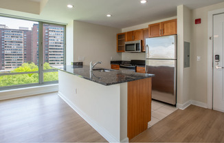 Kitchen with Stainless Steel Appliances