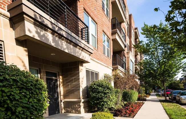 harrison park apartments building exterior