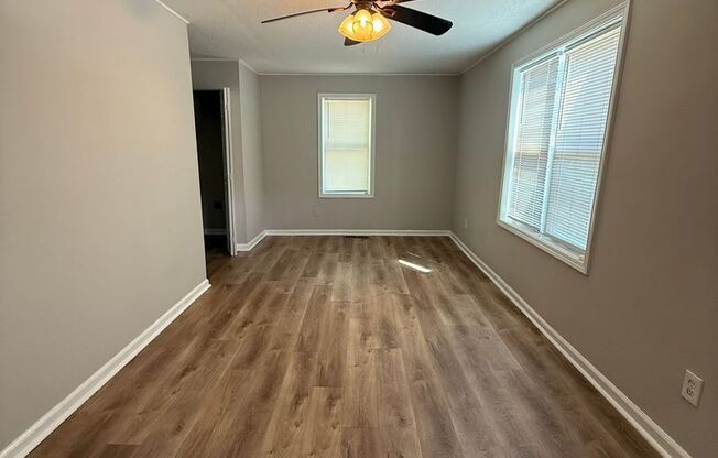 2 bedroom 1 bath single family home