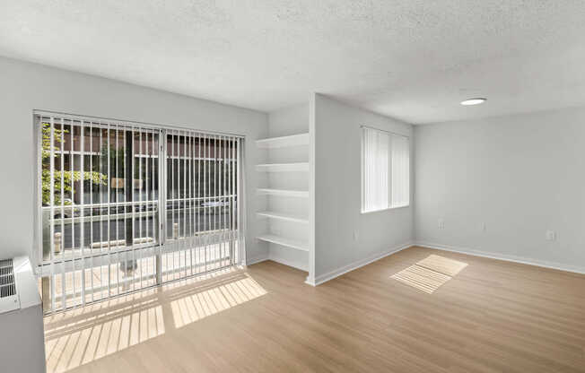 Living Room with Hard Surface Flooring