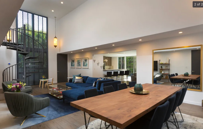 Come home to this Modern 2-bedroom Townhome in West Hollywood!