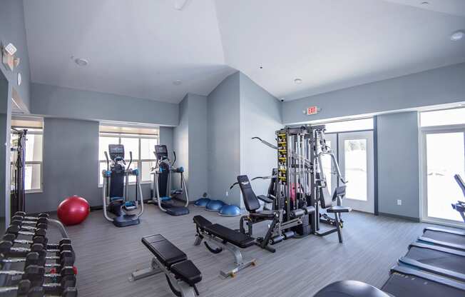 Fully-Equipped Fitness Center