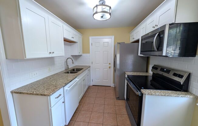 You won't find better!  2 Bed/1 Bath.  Duplex.  Lawn Care Included!