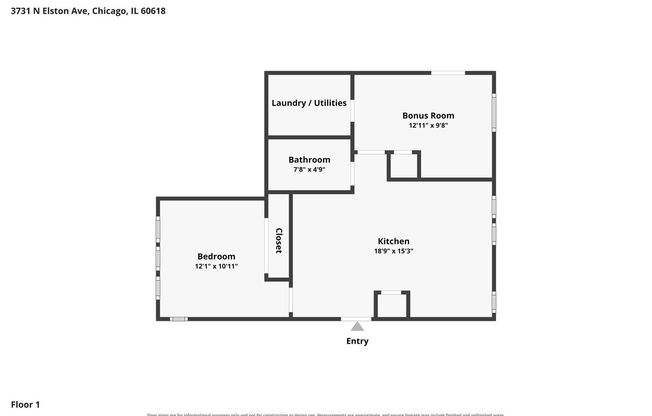 2 beds, 1 bath, $2,070, Unit 3731E-2N