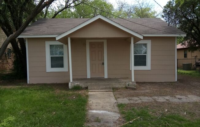 2 Bedroom 1 bath home
