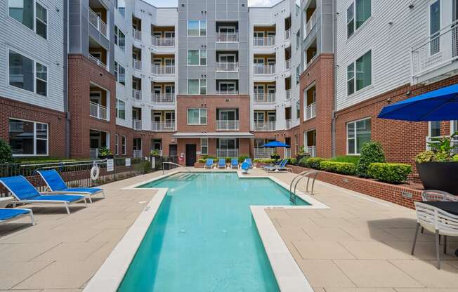 our apartments offer a swimming pool in front of our building