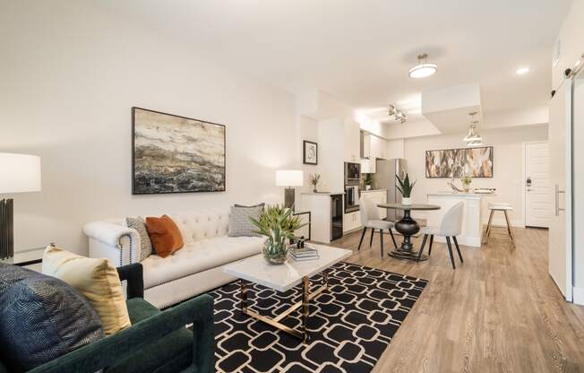 Living Room at Magnolia Square, Naples