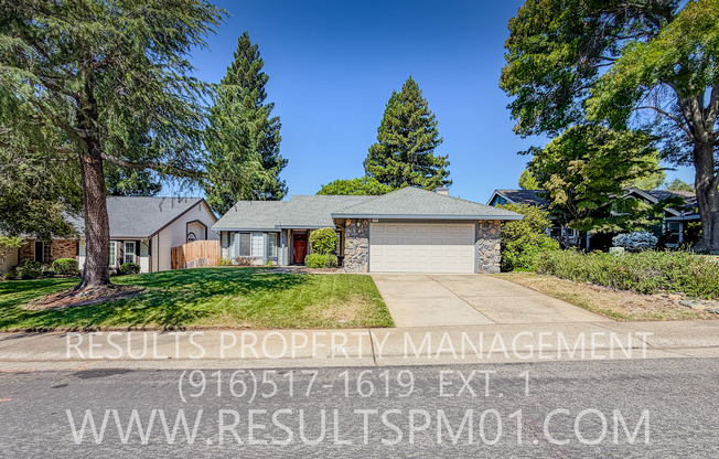 Great location 3 Bedroom Home in Folsom.