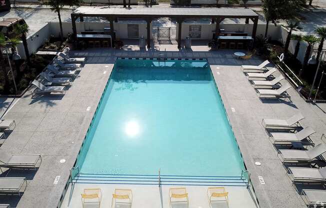 Large saltwater pool at Link Apartments® Mixson, North Charleston, SC, 29405