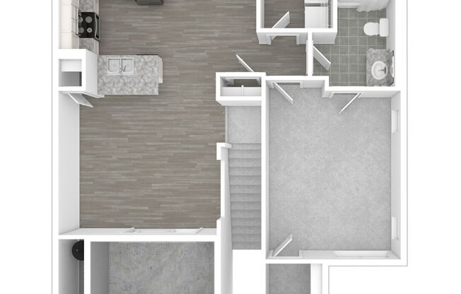 1 bed, 1 bath, 898 sqft, $1,933