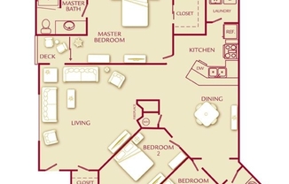 3 beds, 2 baths, 1,124 sqft, $1,846