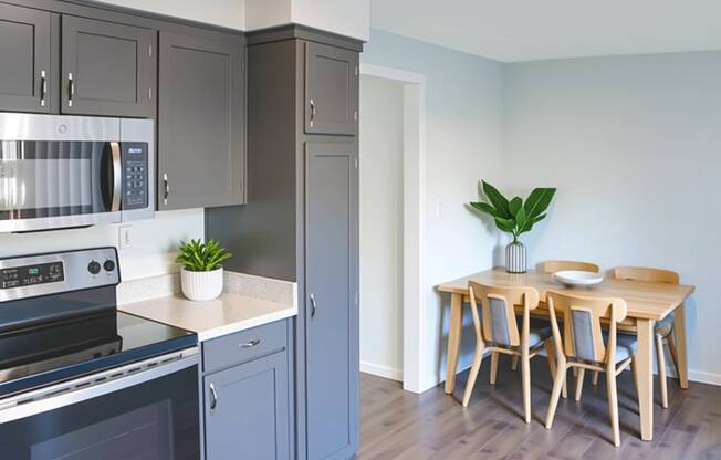 Renovated Townhome Kitchen