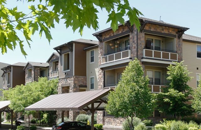 Exquisite Exterior with Covered Parking at San Marino Apartments, South Jordan, 84095