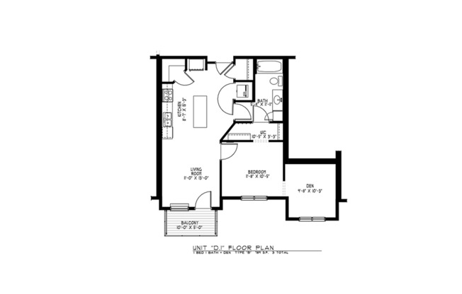 1 bed, 1 bath, 789 sqft, $1,795, Unit 321