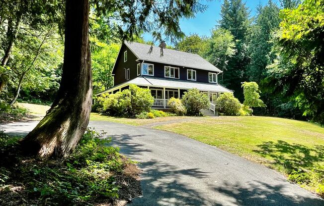 Bainbridge Island Home on Acreage with Plenty of Country Charm