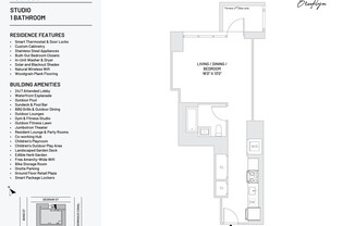 Studio, 1 bath, $3,800, Unit 302