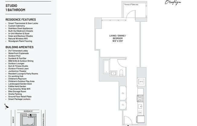 Studio, 1 bath, $3,800, Unit 302