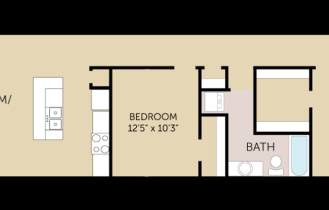 2 beds, 1 bath, 1,000 sqft, $1,200, Unit 202