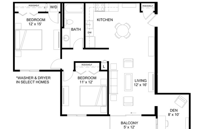 2 beds, 1 bath, 1,085 sqft, $1,775, Unit 70 - 09