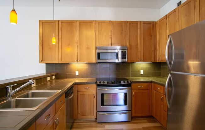 Upscale Slabtown 2Bdr with Views and Balcony!