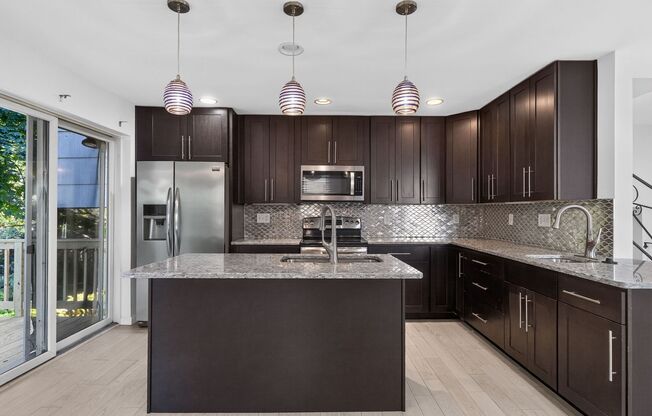 Luxury living in this bright, charming 3bd/2.5bth SF home in North Cleveland Park!