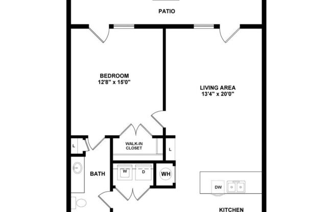 1 bed, 1 bath, 781 sqft, $1,269