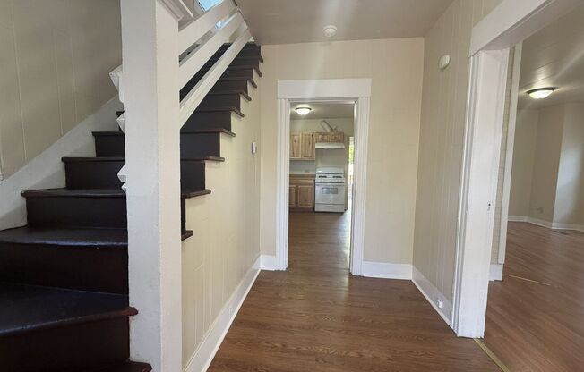 Charming 1907 house with stunning front porch and spacious back yard!