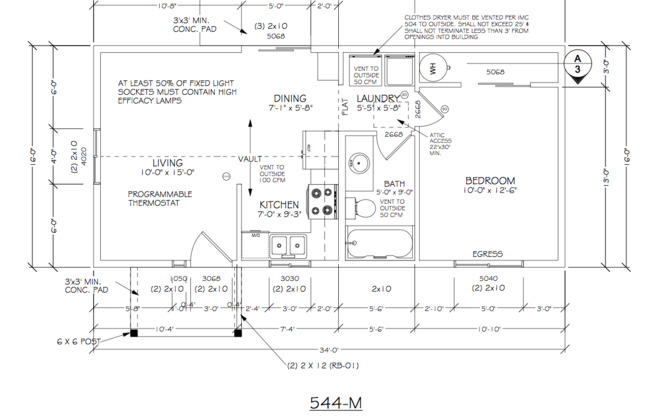 1 bed, 1 bath, $1,100