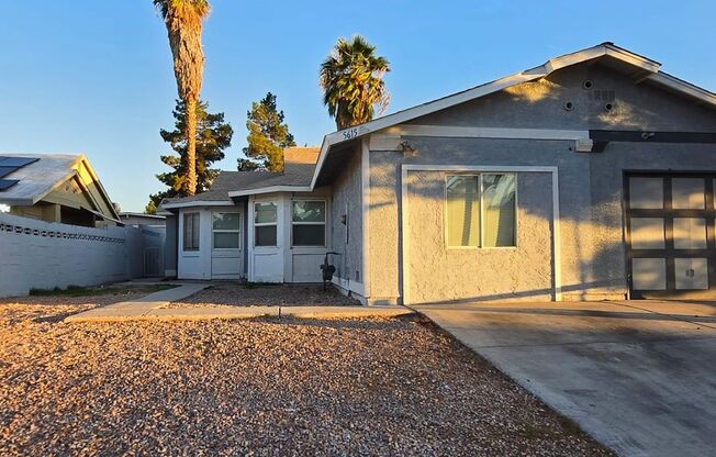 Stunning single story house single family.