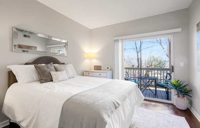 Beautiful Bright Bedroom With Wide Windows at The Bluffs at Highlands Ranch, Highlands Ranch, Colorado