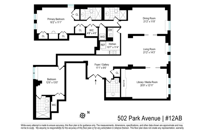 2 beds, 3.5 baths, 2,100 sqft, $20,000, Unit 12AB