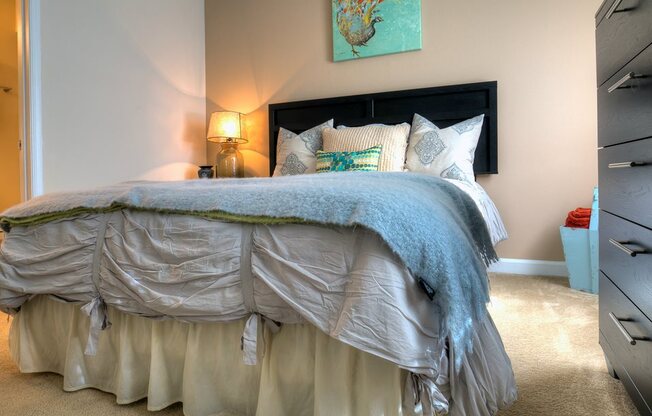 Expansive bedrooms mean lots of space for furniture and your finishing touches.