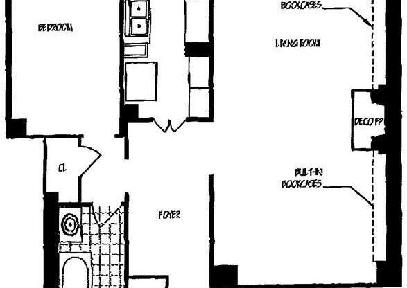 1 bed, 1 bath, 762 sqft, $6,250, Unit 9G