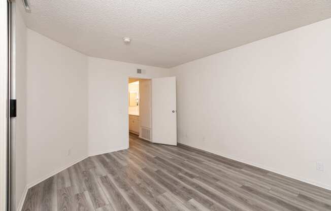 Bedroom with Hardwood Floors