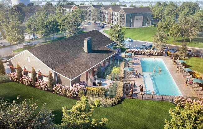 the zelle at polaris rendering