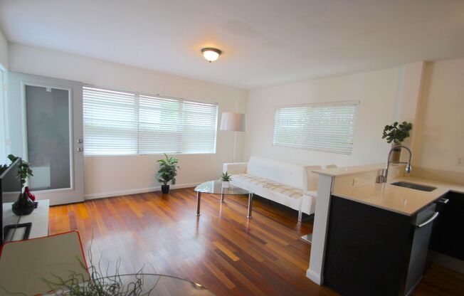 Beautiful garden unit with 1bed/1bath in the heart of South Beach!
