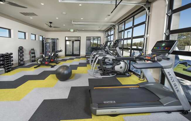 Fitness Center with great Views at The Mill at Westside, Atlanta, 30318