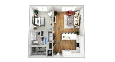 1 bed, 1 bath, 794 sqft, $1,539