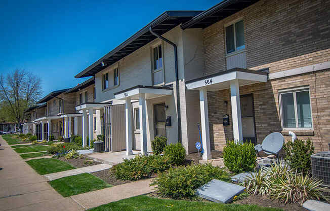 Crane Village Townhomes Building Exterior