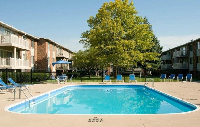 Swimming Pool at Winton Village Apartments, Rochester, NY