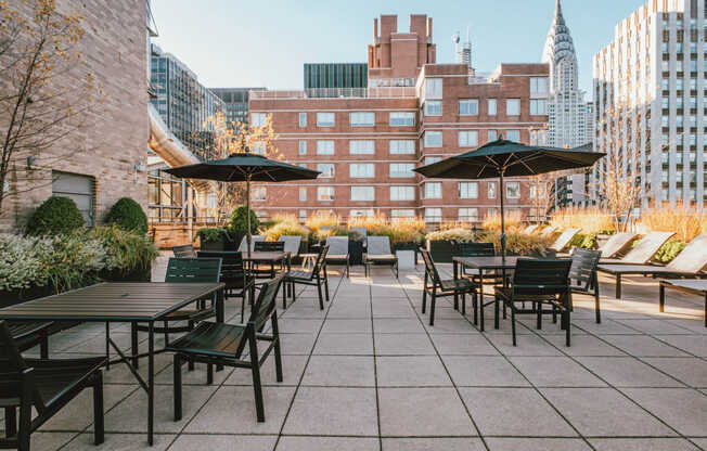 Landscaped Rooftop Deck