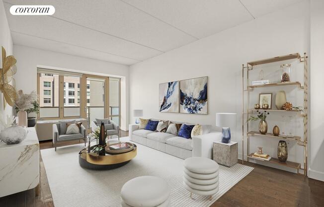 2 beds, 1 bath, $4,850, Unit 8M