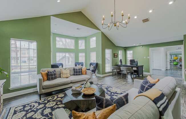 Leasing Office at Oaks at Greenview, Houston