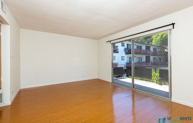 San Carlos: Unfurnished 1 Bed 1 Ba Apartment in San Carlos Hills w/ Private Patio, Parking, Storage, & Laundry Onsite