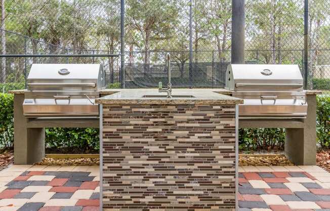 Grills at The Preserve at Tampa Palms Apartments in Tampa, FL