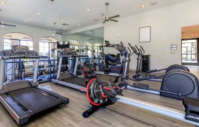 Fitness center area at The Cantera by Picerne, Las Vegas